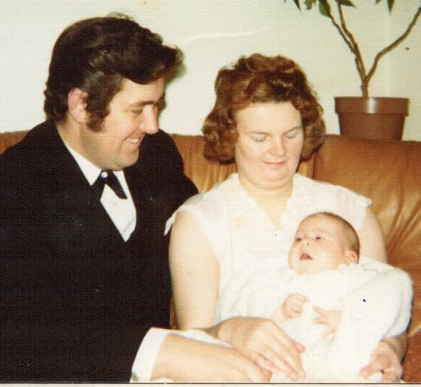 Brian and Elizabeth with baby Charles