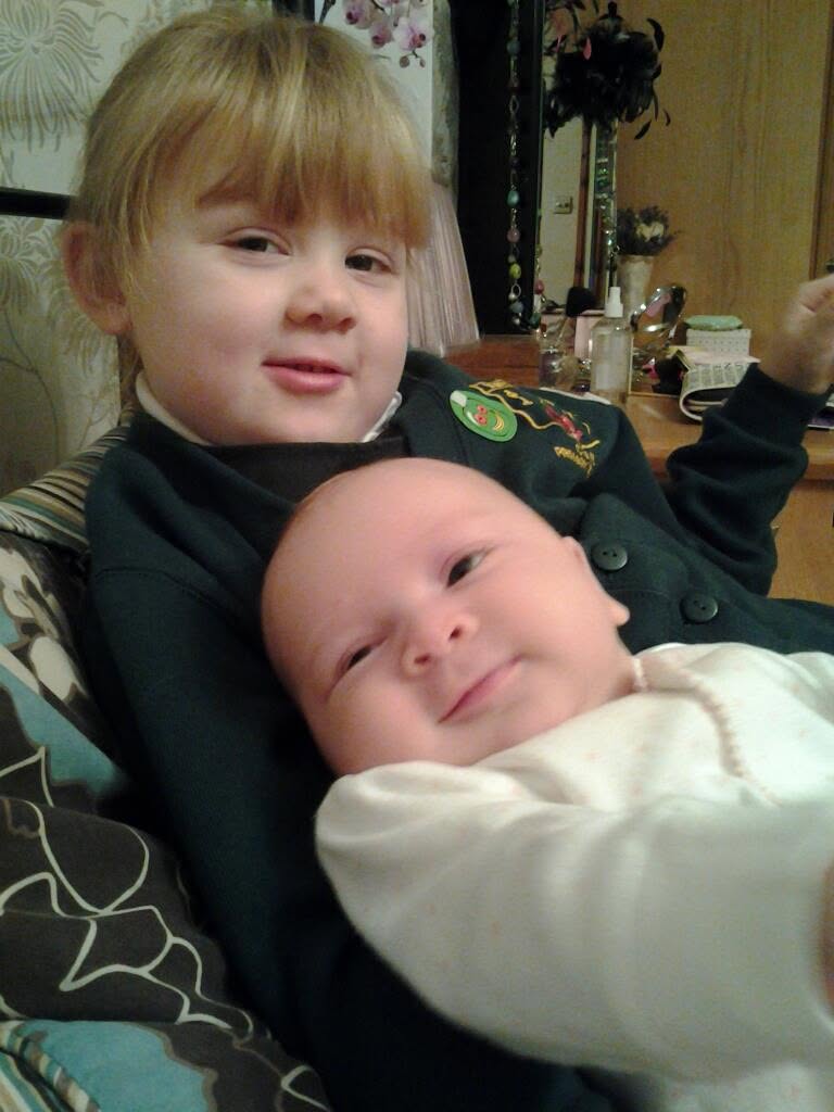 Emily with baby Annabelle