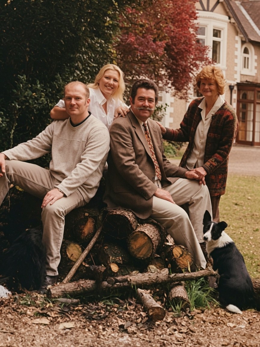 The family at Burrels