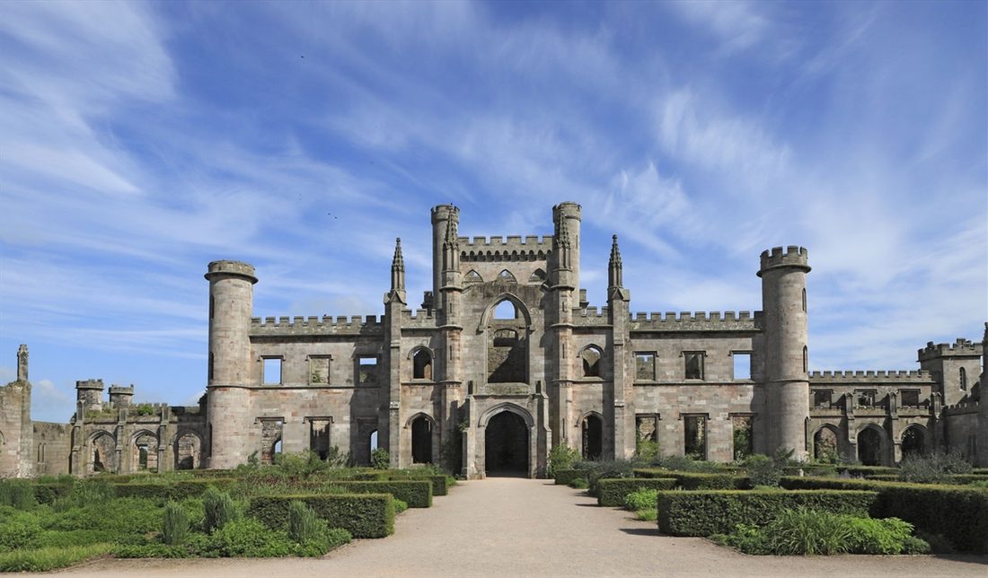 Lowther Castle and gardens