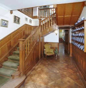 Entrance hall at The Burrells